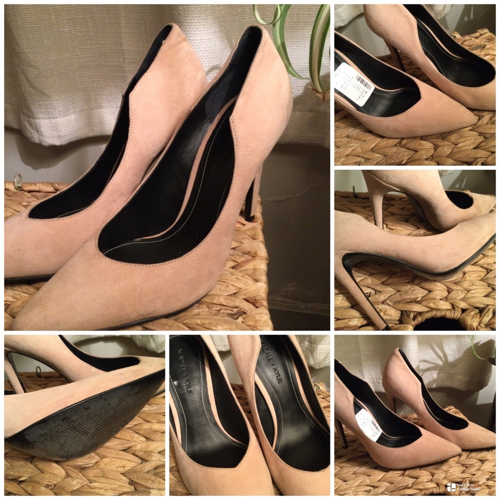 Suede Pumps
